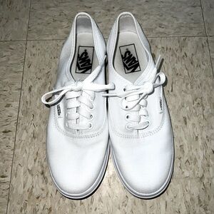 Vans White Classic Shoes